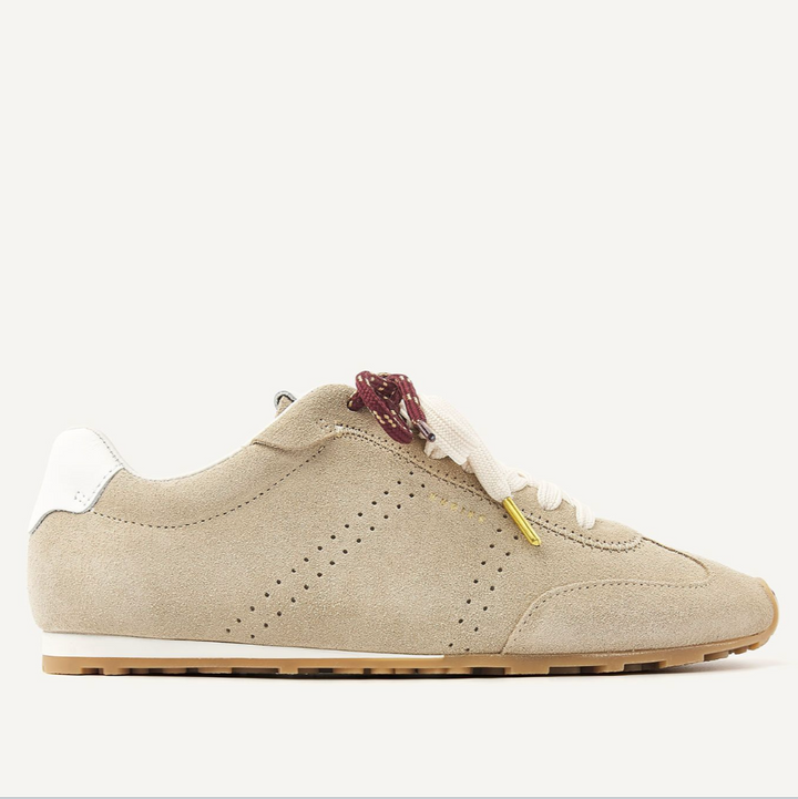 Nubikk Sneaker in Beige Wildleder