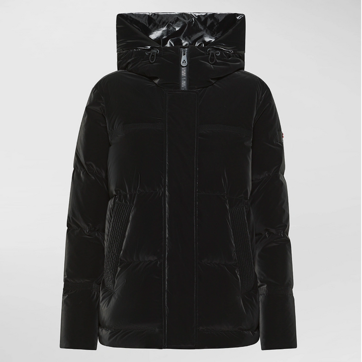 Peuterey Daunenjacke aus Nylon mit Matt-Glaz-Kontrast
