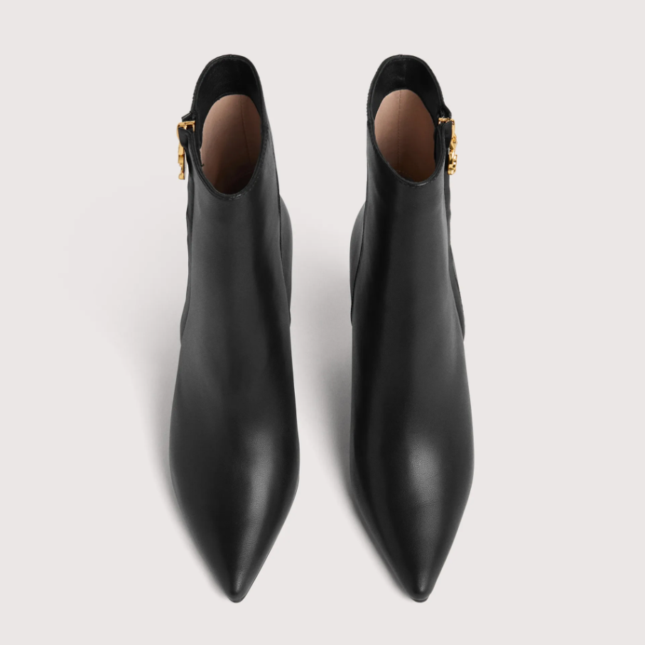 Coccinelle Stiefeletten mit hohem Absatz in Schwarz