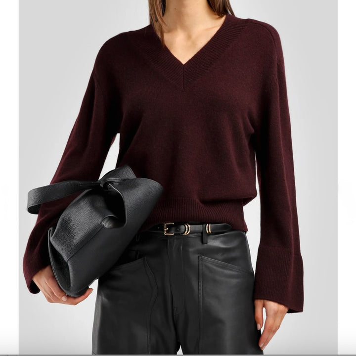 Ladneri Pullover in Red Wine