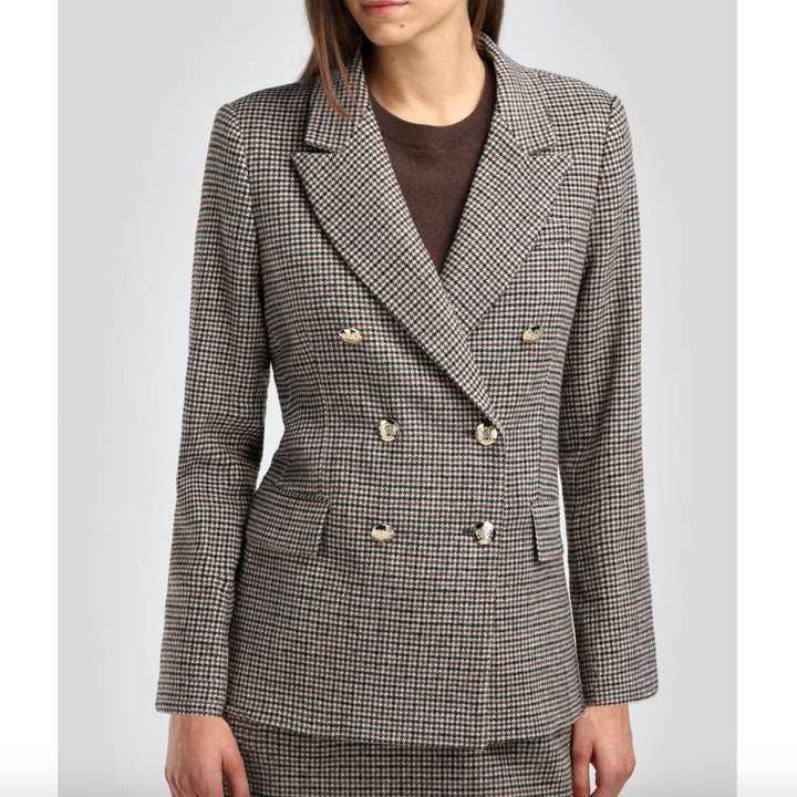 Ladneri Blazer in Kariert