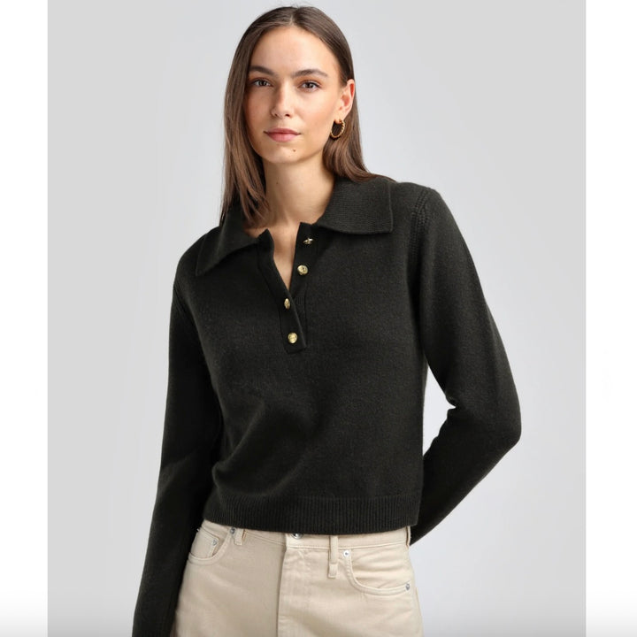 Ladneri Strickpolo in Khaki