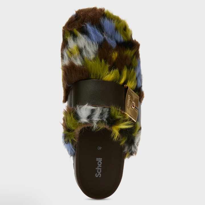 Scholl Fell-Mules Mehrfarbig
