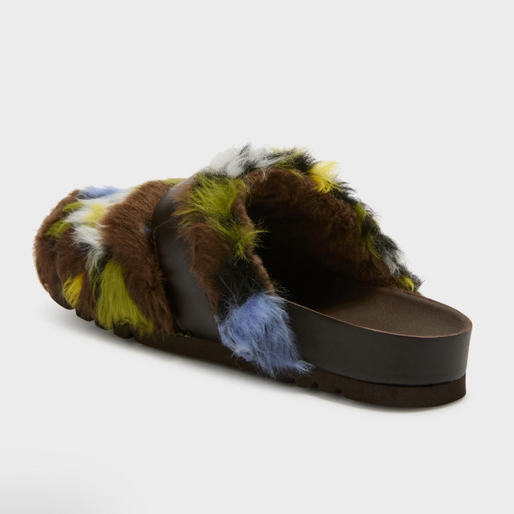 Scholl Fell-Mules Mehrfarbig