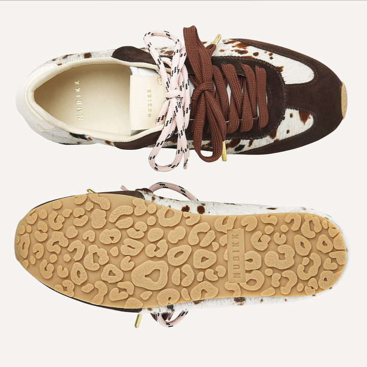 Nubikk Cow Pony Braun Sneaker
