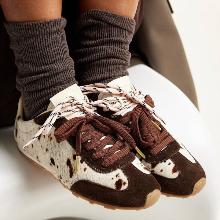 Nubikk Cow Pony Braun Sneaker