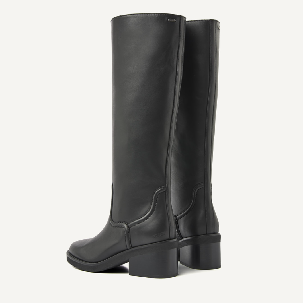Nubikk Stiefel in Schwarz