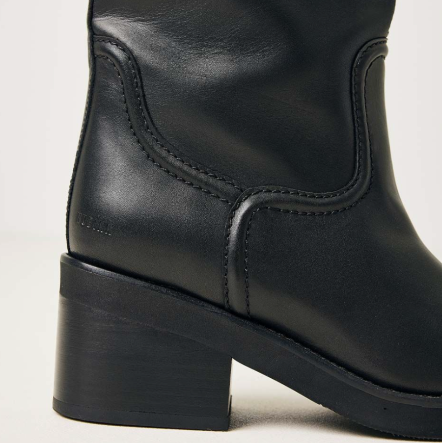 Nubikk Stiefel in Schwarz