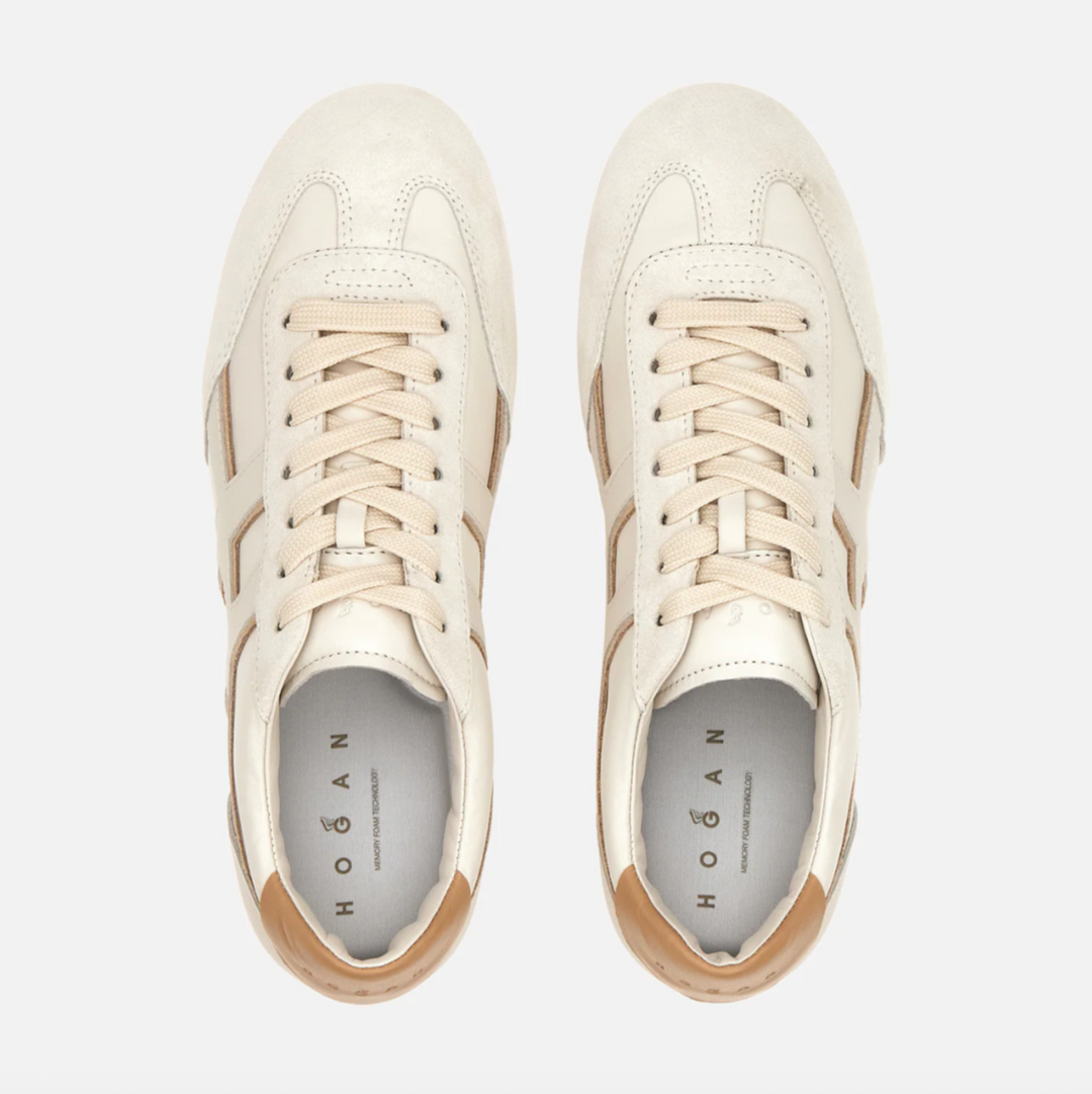 Hogan Sneaker Olympia in Elfenbein Beige