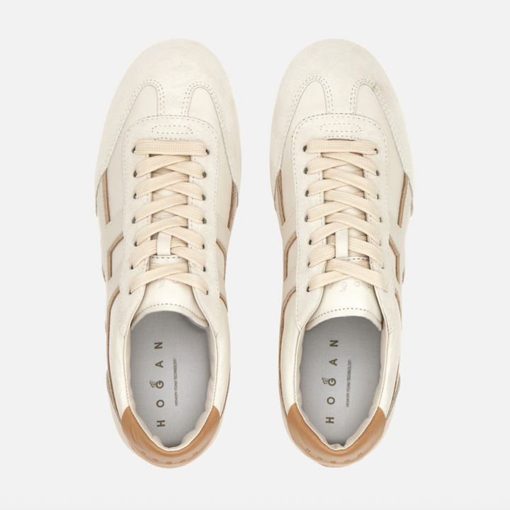 Hogan Sneaker Olympia in Elfenbein Beige