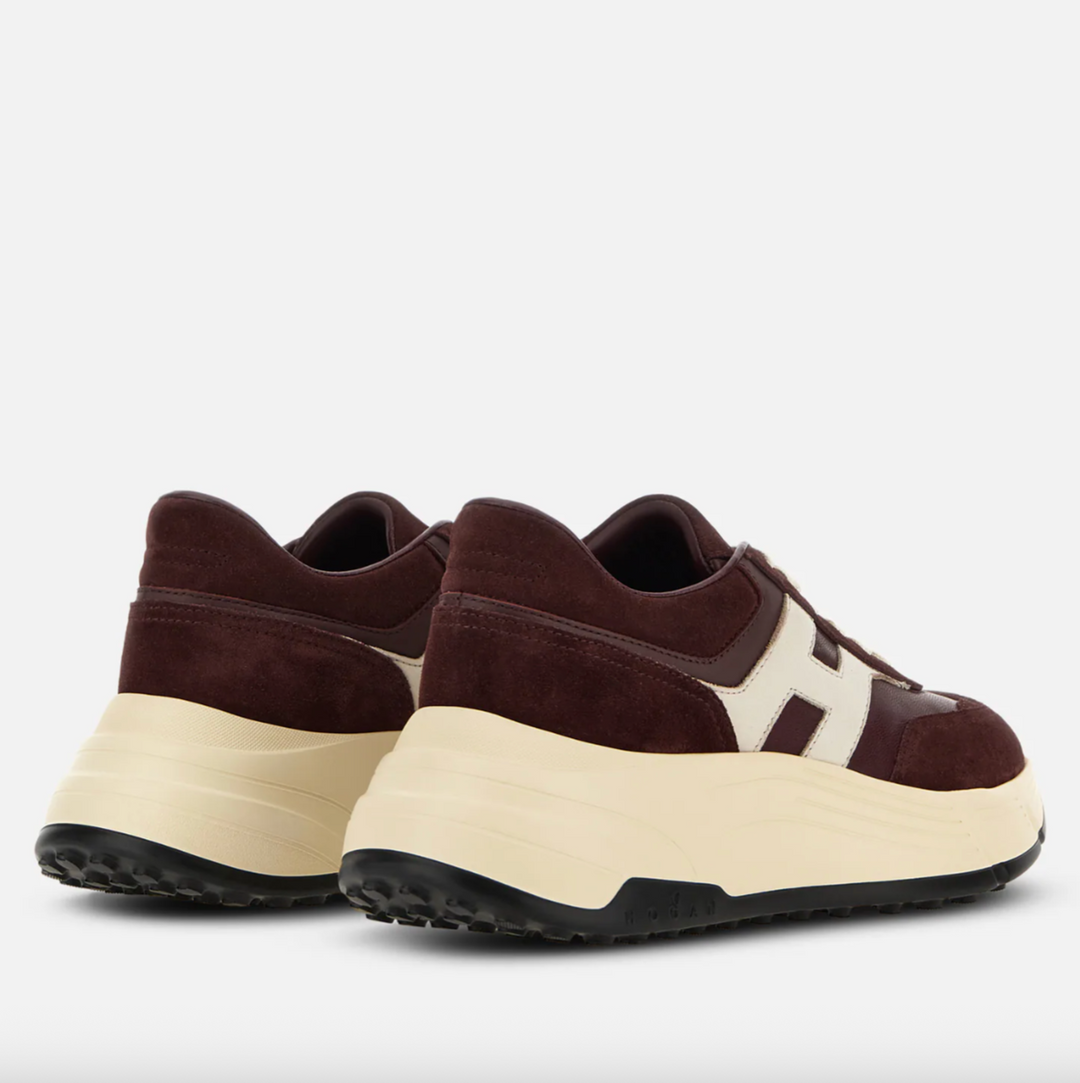 Hogan Sneaker Hi-Fi in Bordeaux