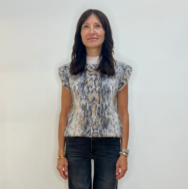 Forte Forte Alpaka-Weste mit Jacquardmuster