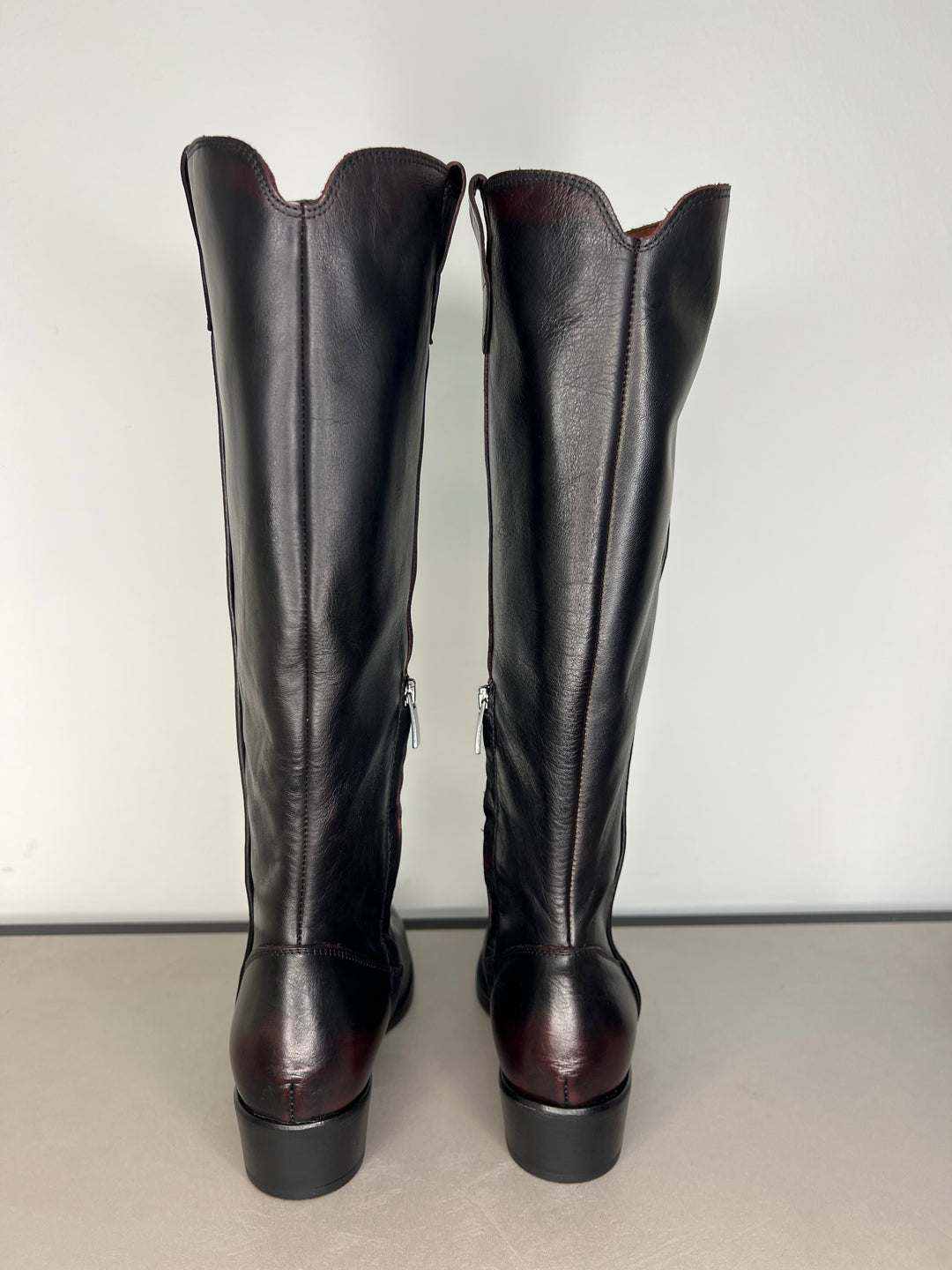 Stiefel in bordeaux