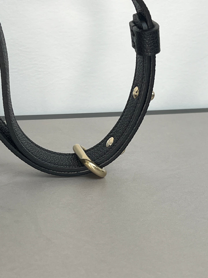 Bean Handtasche in schwarz