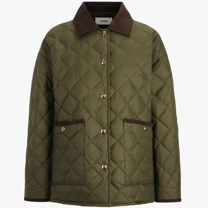 Ladneri Jacke in Oliv